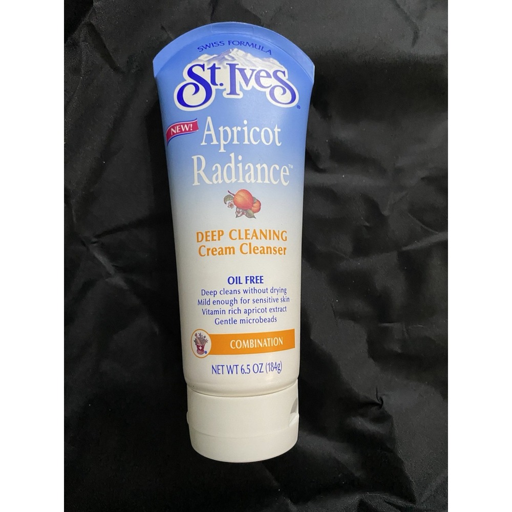 Vintage St Ives Apricot Radiance Deep Cleaning Cream Cleanser Oil Free 6.5 *READ